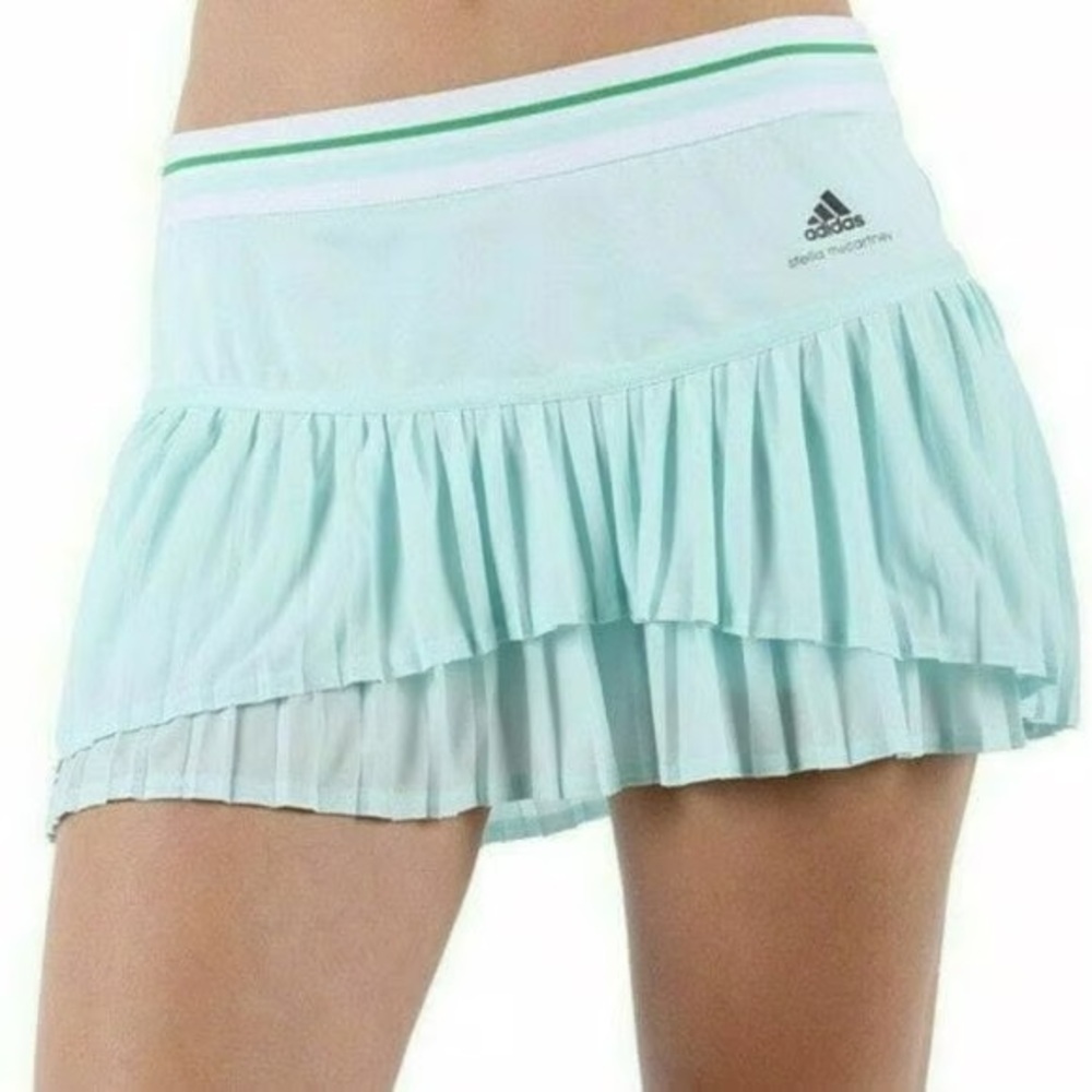 Adidas by Stella McCartney Pleated Tennis Skort | Light Green | Size 36L